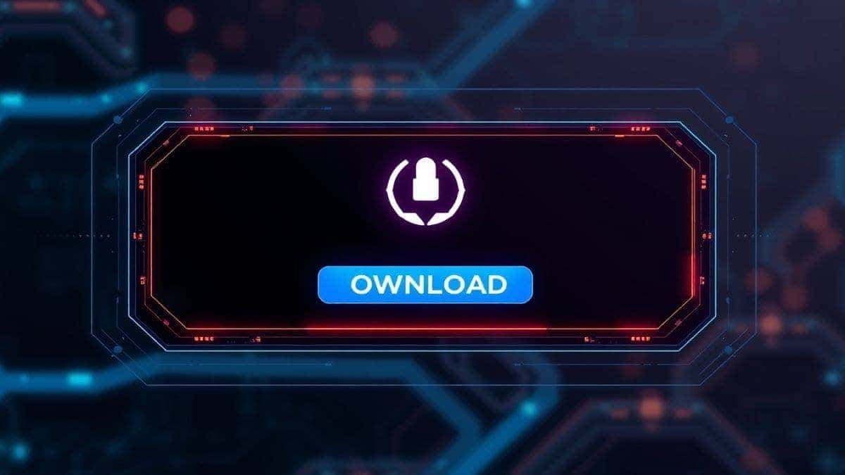 futuristic ai tool interface showing a logo upload area with instant background removal preview and download button for transparent png ultra realistic 4k