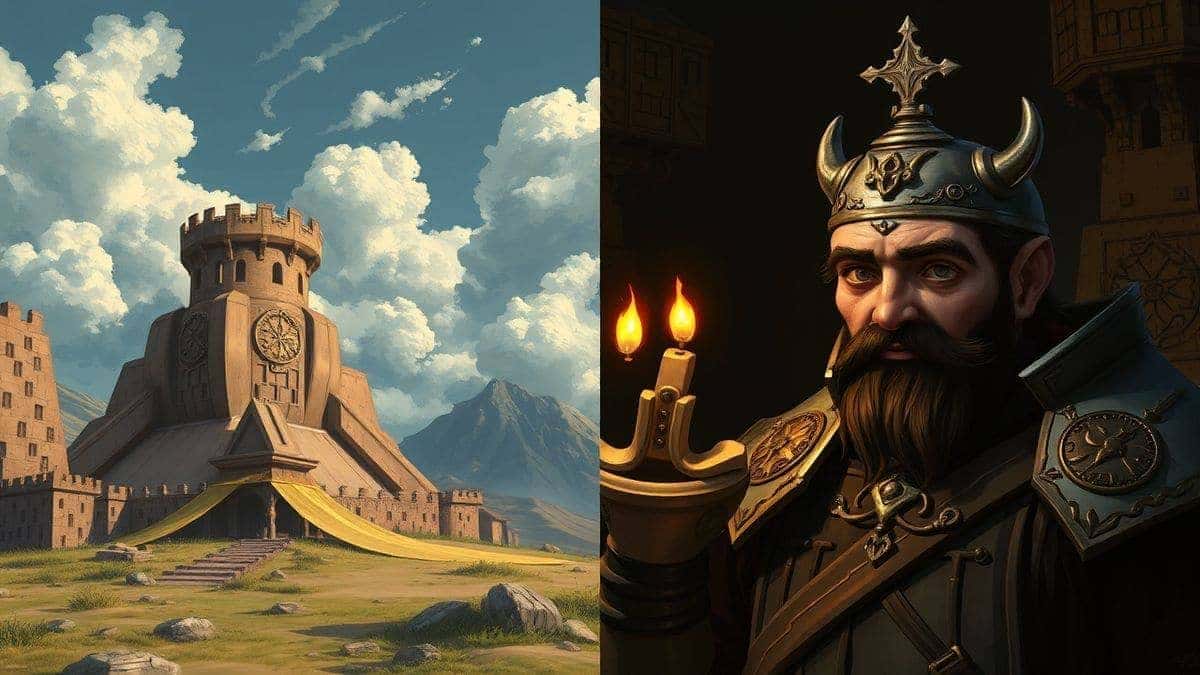 side by side comparison of medieval AI art generated from basic prompt versus detailed professional prompt showing quality difference side by side comparison of medieval AI art generated from basic prompt versus detailed professional prompt showing quality difference