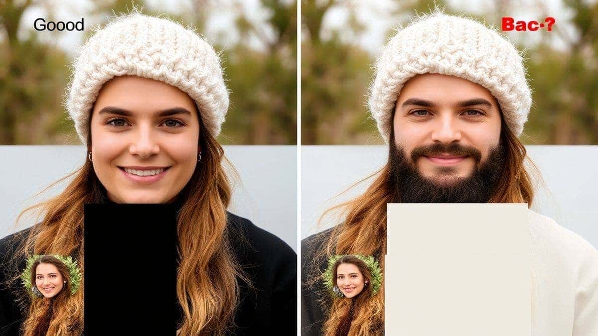 examples of good versus bad ai image prompts for profile picture generation showing detailed descriptions and resulting images side by side examples of good versus bad ai image prompts for profile picture generation showing detailed descriptions and resulting images side by side