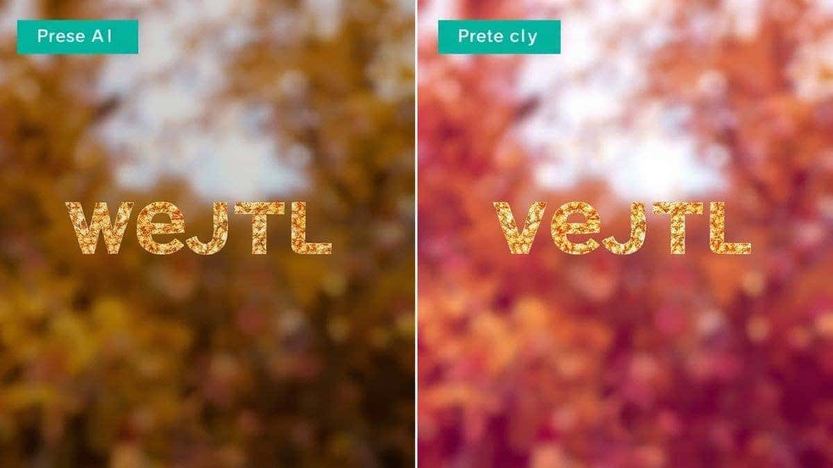 side by side comparison of a photo with unwanted text and the same photo with text seamlessly removed using ai showing perfect background reconstruction