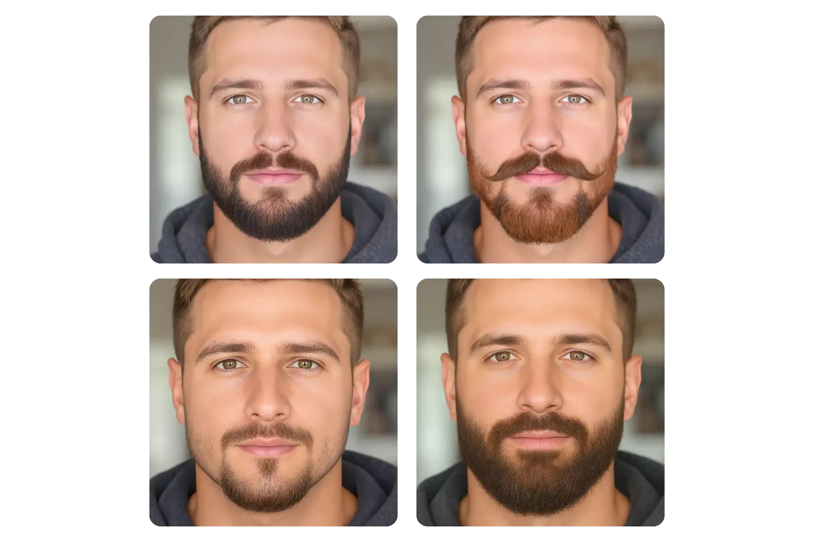 AI Add Beard to Photo