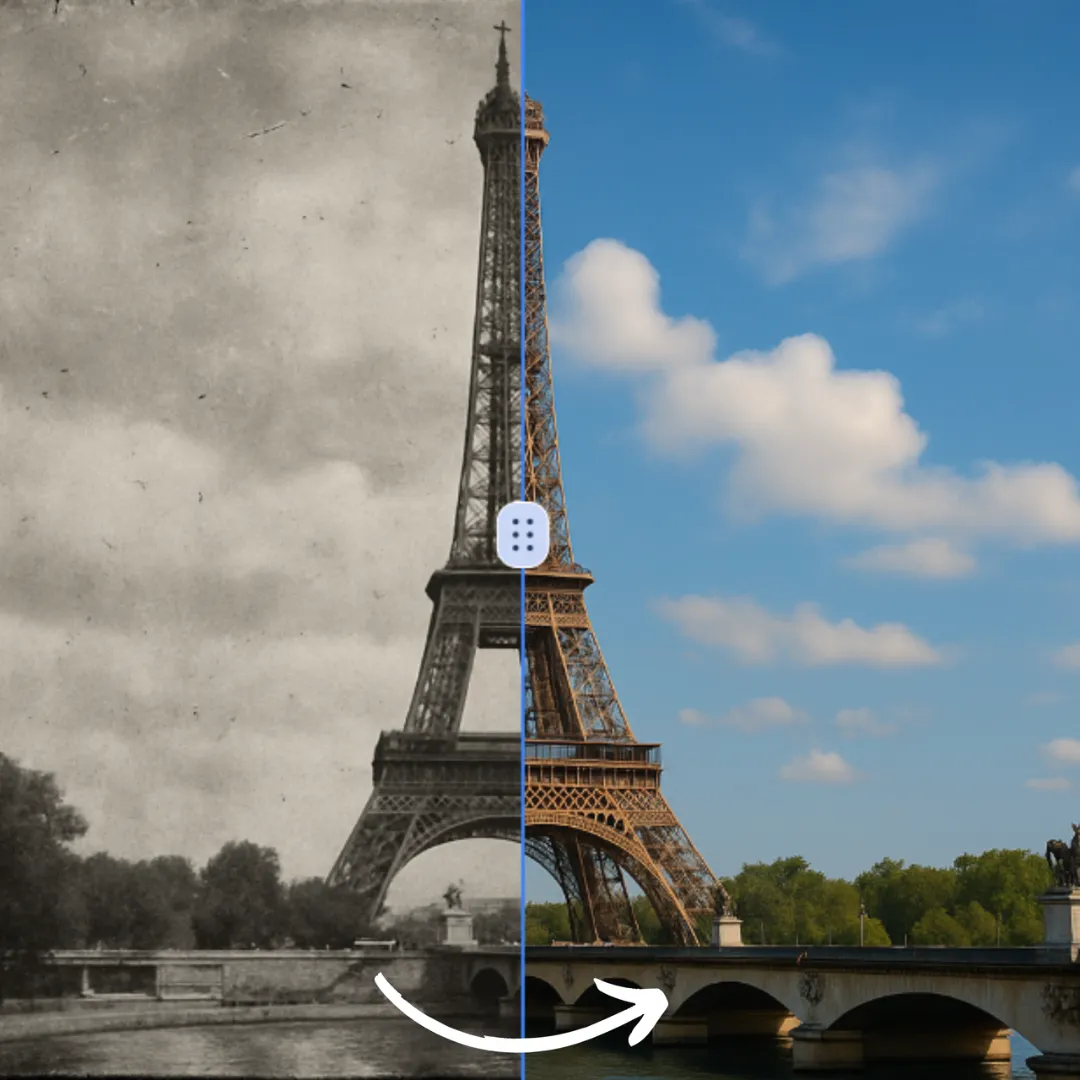 Black and White Photo to Color - ImageFk AI Tool