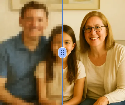 AI Unpixelate Image - ImageFk AI Tool