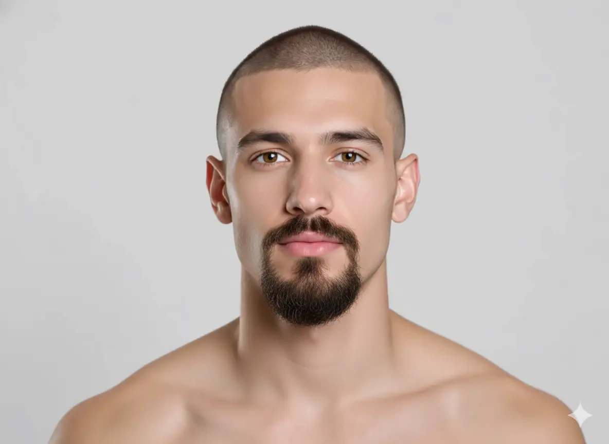 Modified AI Add Beard to Photo image result