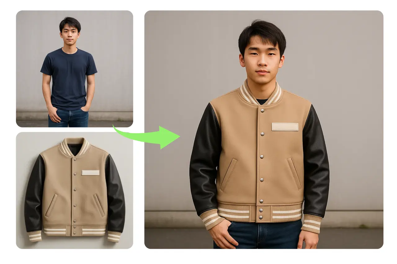 AI Clothes Changer result image